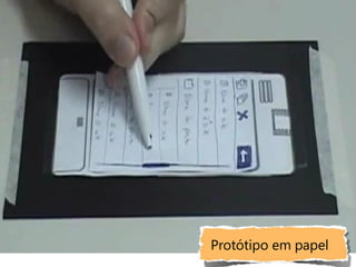 Protótipo em papel
 