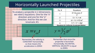 7 Projectile Motion powerpoint presentation | PPTX