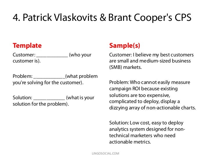 How to write a value statement for a company