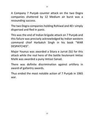 7 Punjab in 1965 war