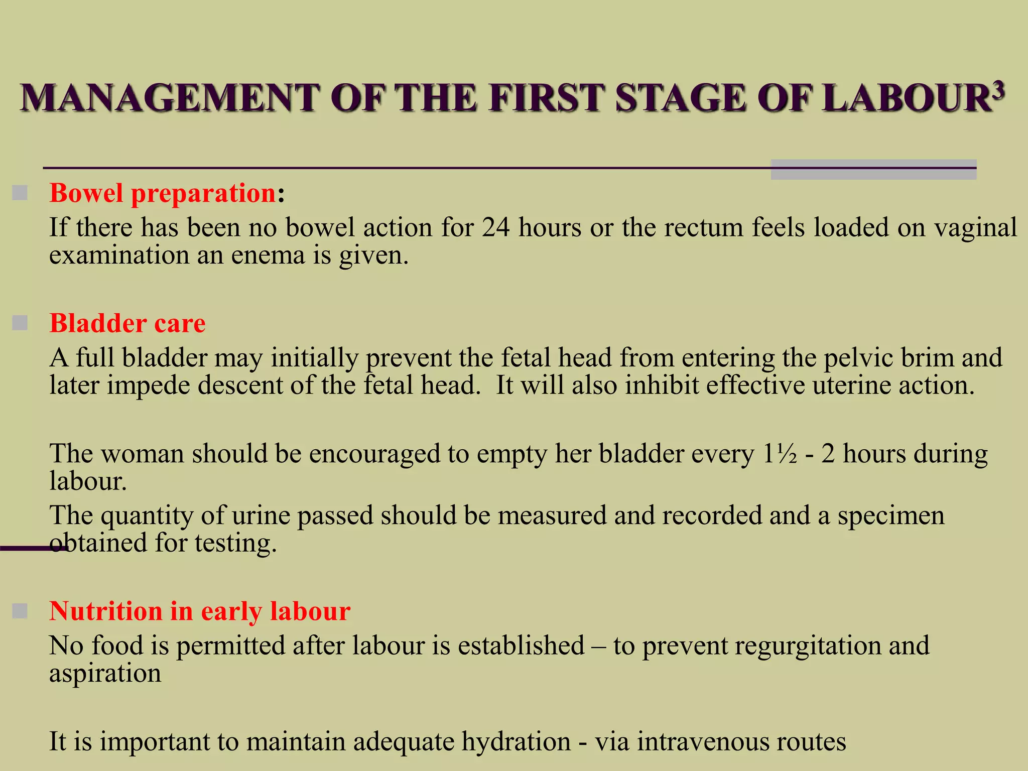 Normal labour and delivery | PPSX