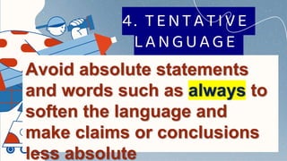 GRADE 7 ENGLISH Q4 W7 pt 2 DISTINGUISHING FEATURES OF ACADEMIC WRITING ...