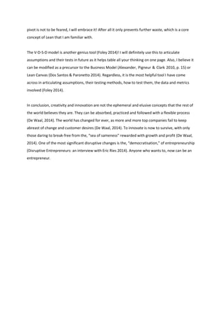 Essay On Creativity - Words | Help Me