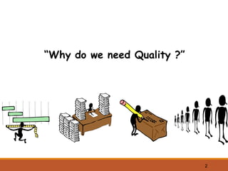 2
“Why do we need Quality ?”
 