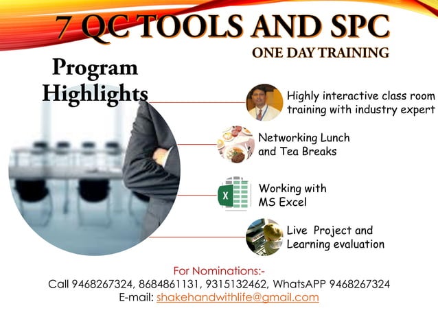 7 qc tools and spc training, December. 2015 | PPT