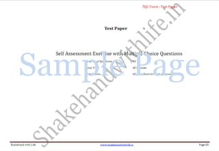 7QC Tools : Process Flow Diagram 
ShakehandwithLife.in www.shakehandwithlife.in Page 6 
Illustrative Work Examples 
Example 1. Prepare Process flow diagram of Tea Making in kitchen. 
Title/ Task :Tea Making in Kitchen Starting Point : Ignite the Burner End Point: Close the Burner 
Process Diagram Made by : Narender Sharma Date of Charting : 
Summary 
Event 
Sequence Flow 
Frequency 2 10 1 15 
Start/End Activity 
Decision 
n 
