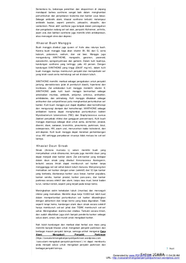  cara alami mengobati penyakit parkinson 