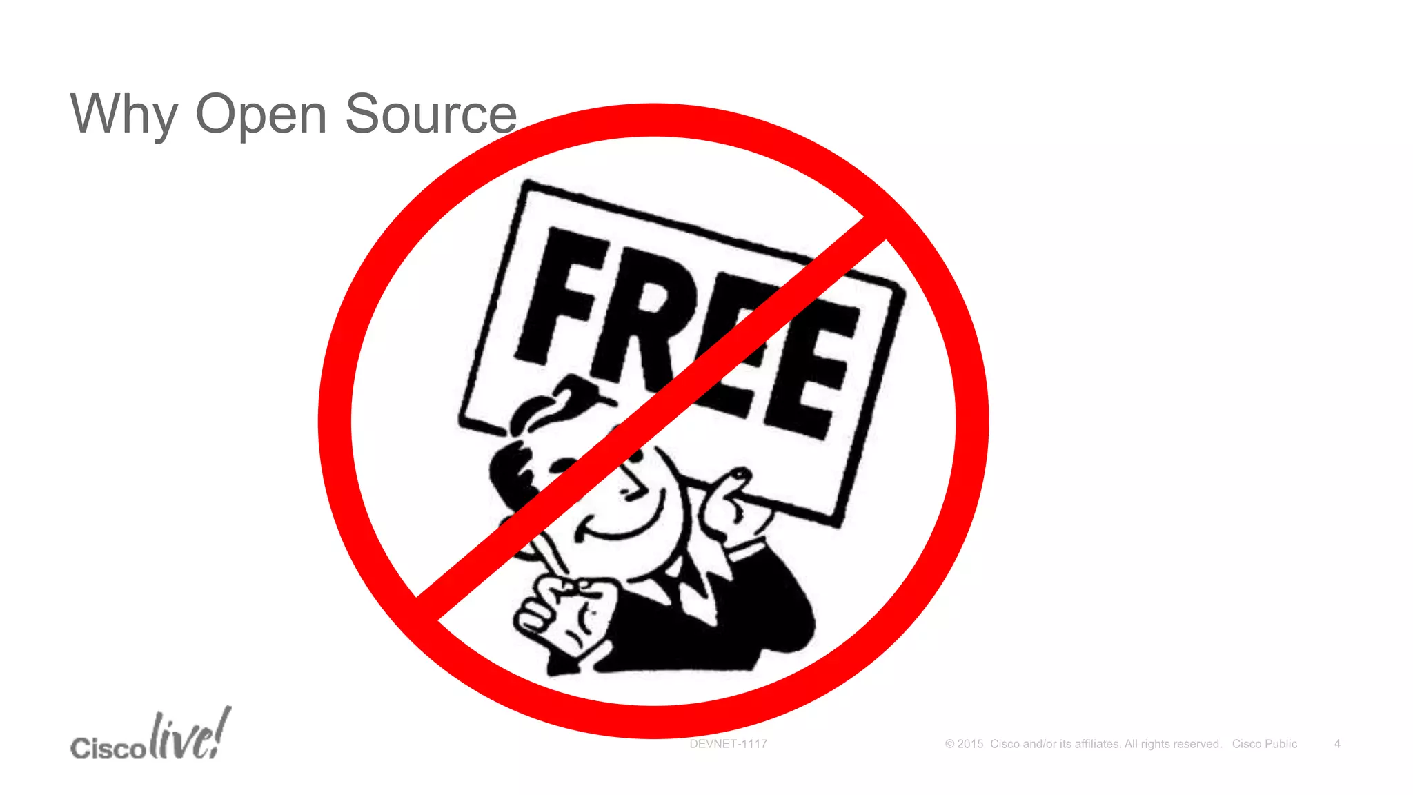 Why Open Source
 