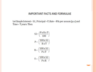 Simple Interest Problems | Simple Interest | JobzStore | PPTX