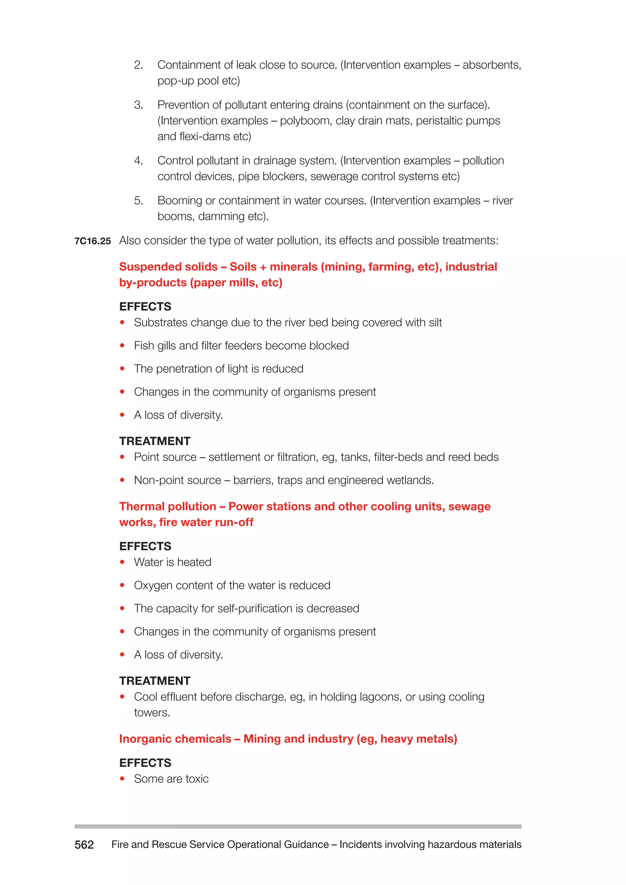 The Fire and Rescue Service Books is a guidance for organize a safe system of work on the incident ground with hazardous materials