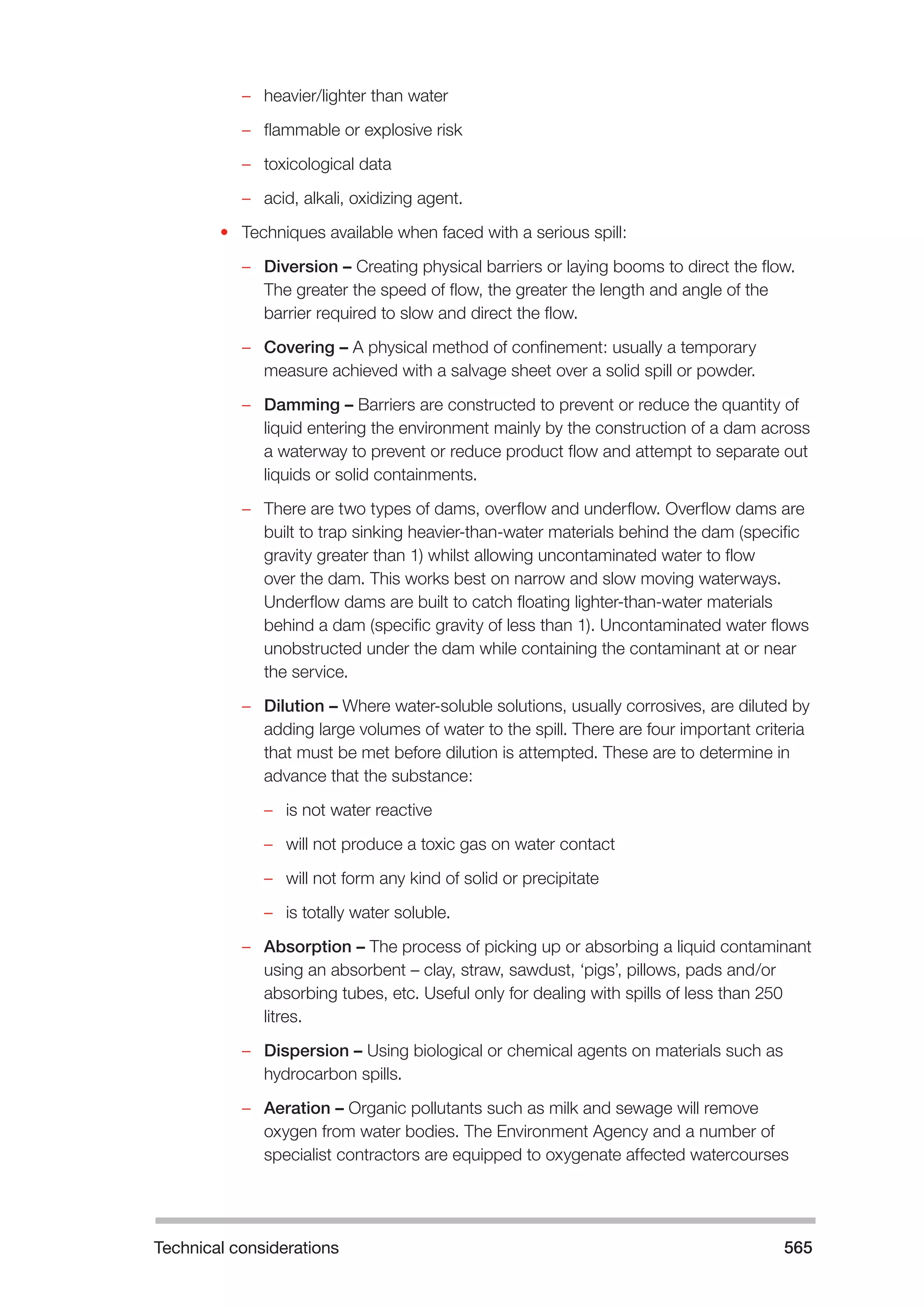 The Fire and Rescue Service Books is a guidance for organize a safe system of work on the incident ground with hazardous materials