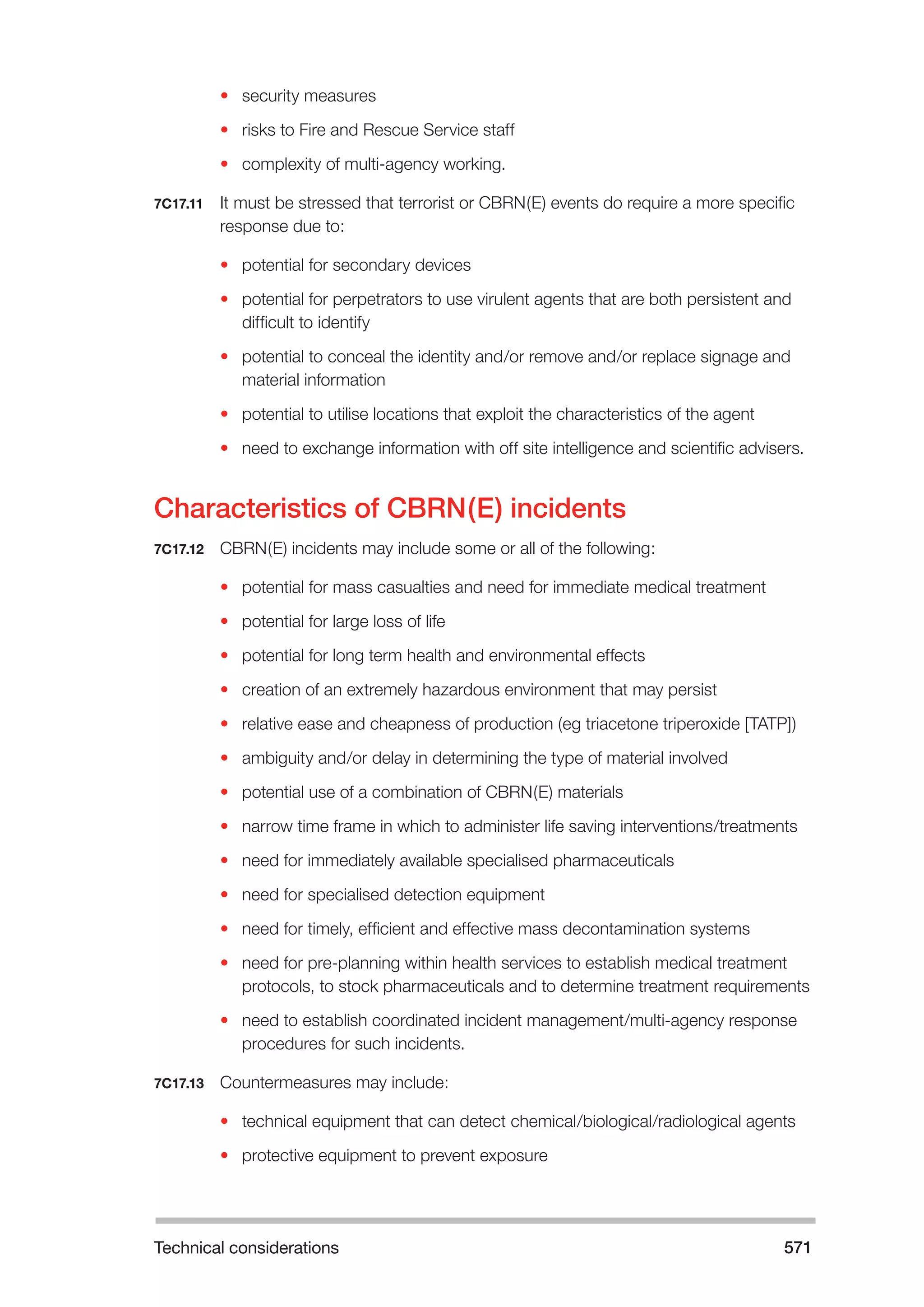 The Fire and Rescue Service Books is a guidance for organize a safe system of work on the incident ground with hazardous materials