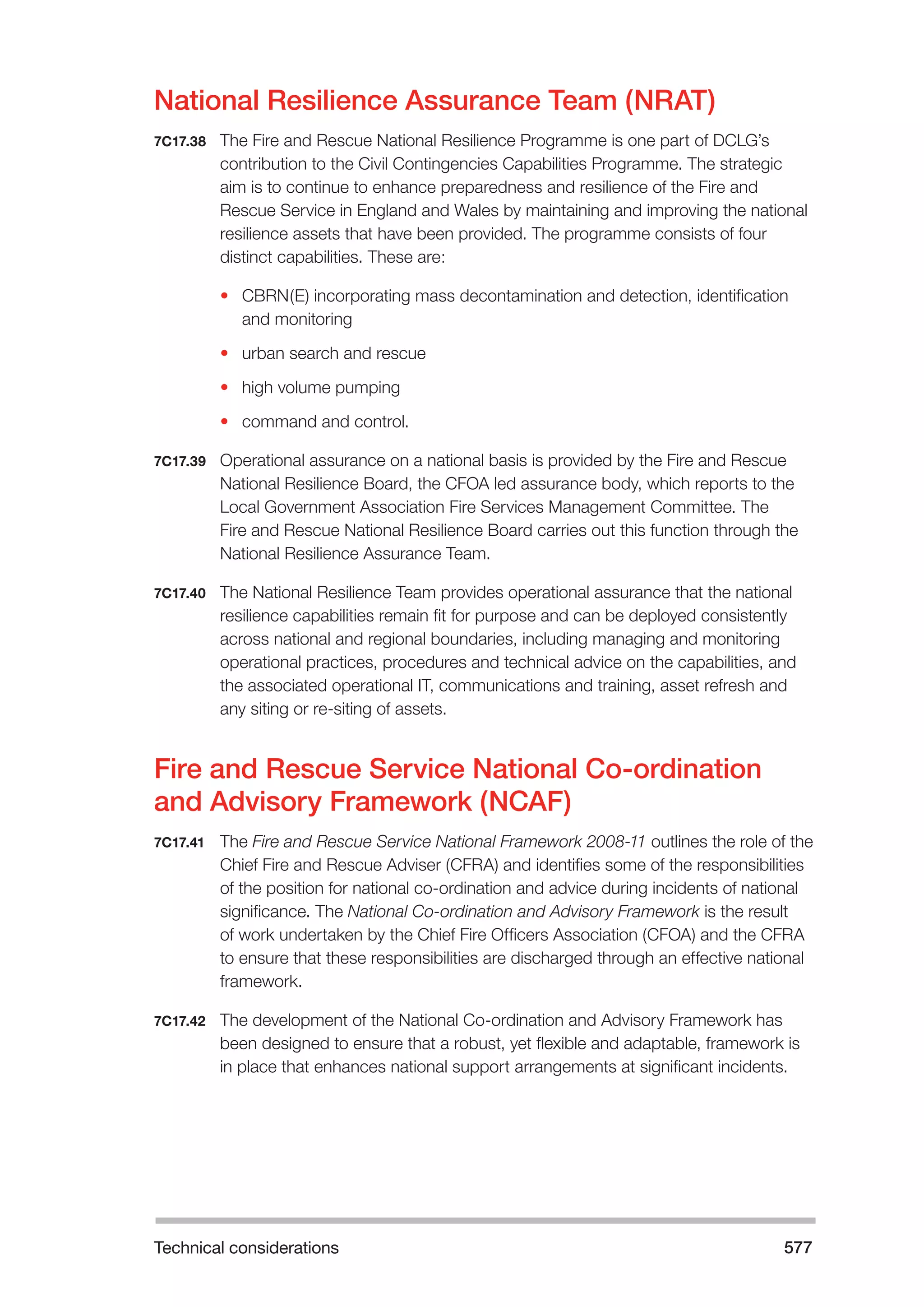 The Fire and Rescue Service Books is a guidance for organize a safe system of work on the incident ground with hazardous materials
