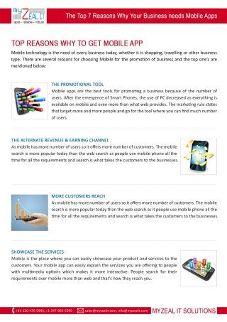 Mobiletechnologyistheneedofeverybusinesstoday,whetheritisshopping,travellingorotherbusiness
type.Thereareseveralreasonsfor...