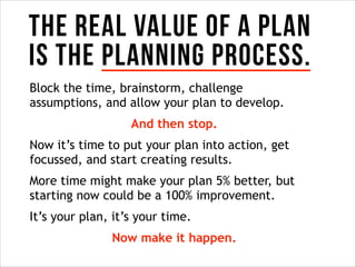 7 reasons why your plan will fail (and what to do about it) | PDF