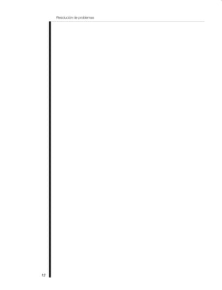 Resolución de problemas
12
 
