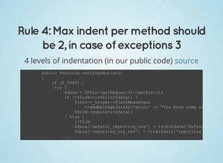 7 rules of simple and maintainable code | PDF