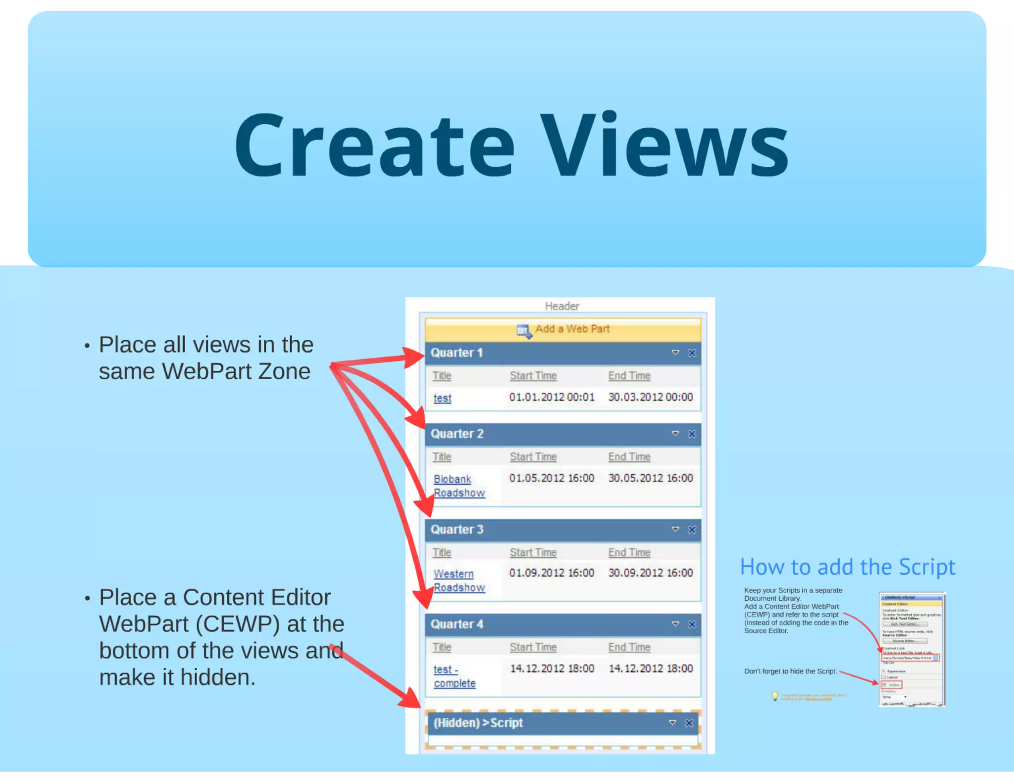 SharePoint Lesson #7: Easy Tabs