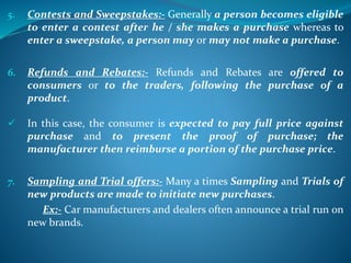 Consumer Trialsd Sales promotion 1 | PPTX
