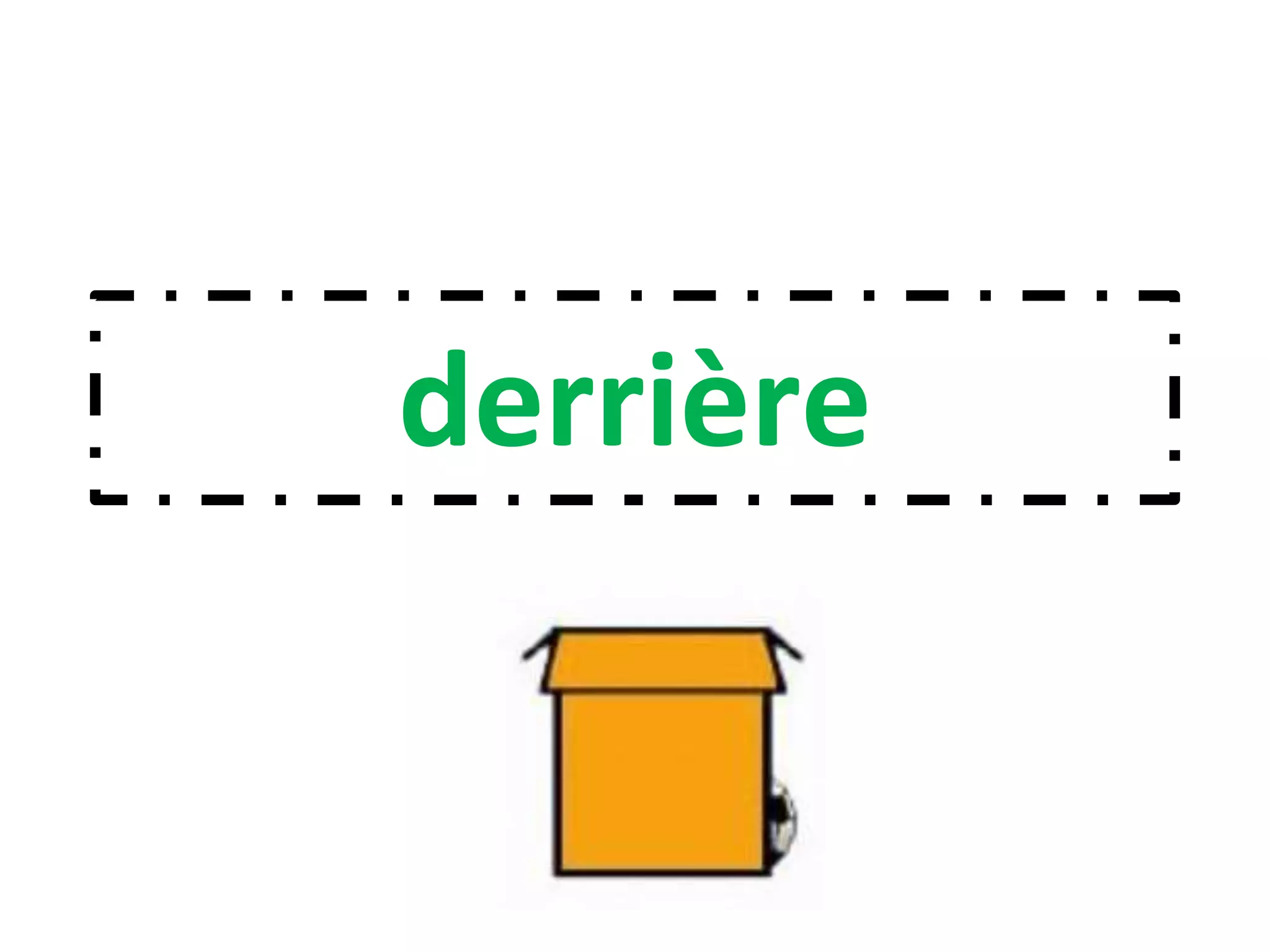 derrière