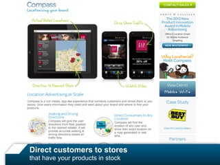 Interact with locations
check-in.... yourself or seamlessly
 