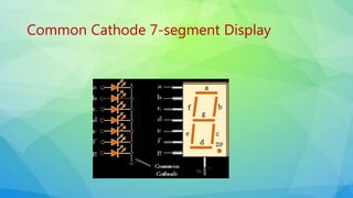 7 Segment Display | PPTX | Technology & Computing