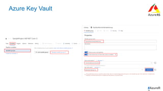 #AzureR
Azure Key Vault
 