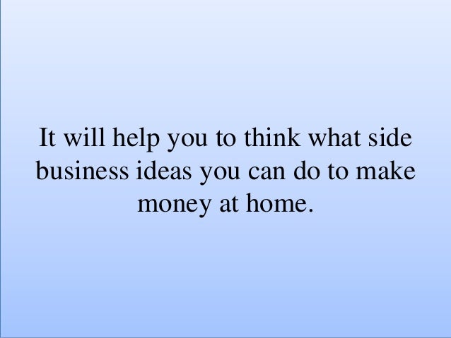 7 side business ideas for 2016 for single moms