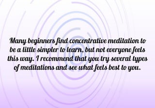 7 Simple Meditations to Rid Stress