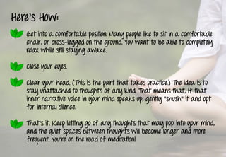 7 Simple Meditations to Rid Stress