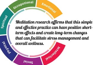7 Simple Meditations to Rid Stress