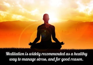 7 Simple Meditations to Rid Stress