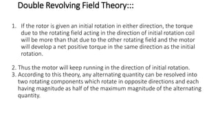 Revolving Field Operation 7 single phase Electrical and Electronics Engineering | PDF