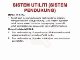 sistem utility (sistem pendukung) MFK 09 | PDF