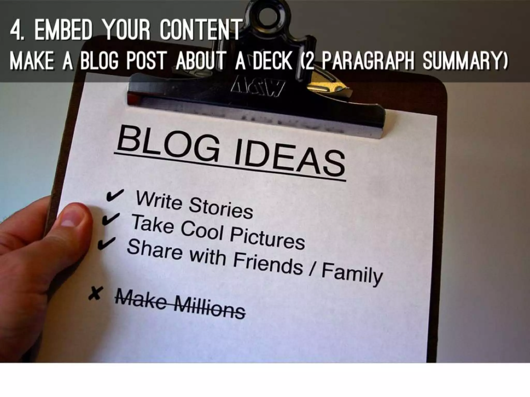 7 SlideShare Secrets by @ross