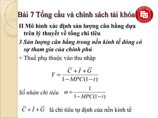 Kinh tế học P30 Các mô hình trong Kinh tế vĩ mô  Chiến lược sống