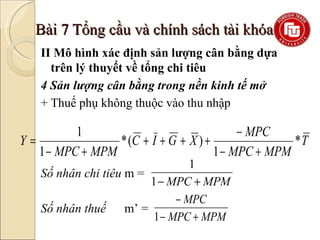 Khám phá 76 về mô hình tổng chi tiêu hay nhất  Tin học Đông Hòa