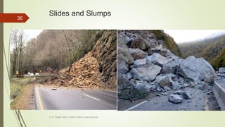 Slides and Slumps
R. R. Gadgil, Dept. of Earth Science, Goa University
36
 