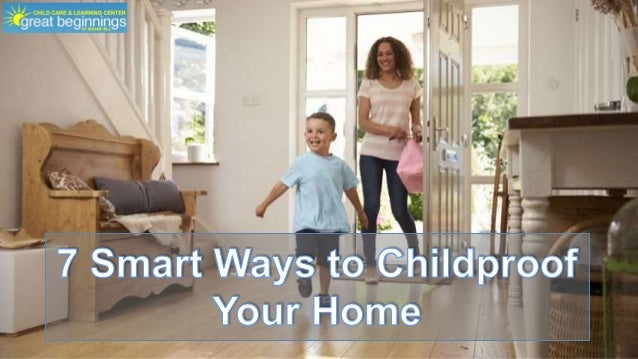 ways to childproof your home