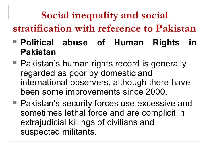 Five Types Of Social Inequality