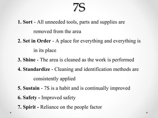 7S | PPT
