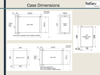 Case Dimensions
 