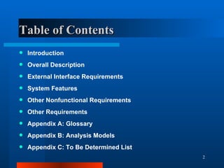 7(srs template) | PPT