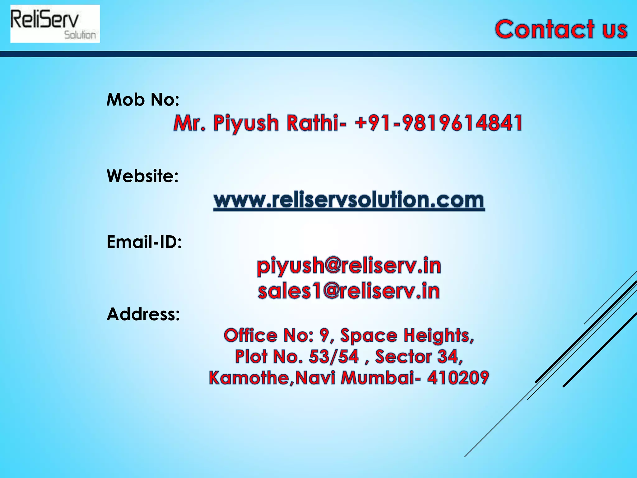 Mob No:
Website:
Email-ID:
Address:
 