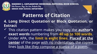 7 Standard Styles in Review of Related Literature, Citation, or ...