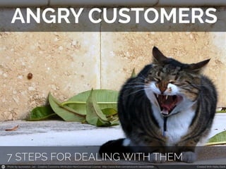 7 steps for dealing with angry customers