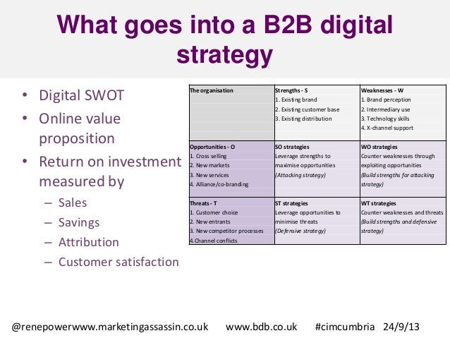 7 steps to brilliant b2b digital marketing cim cumbria 24 sept 13