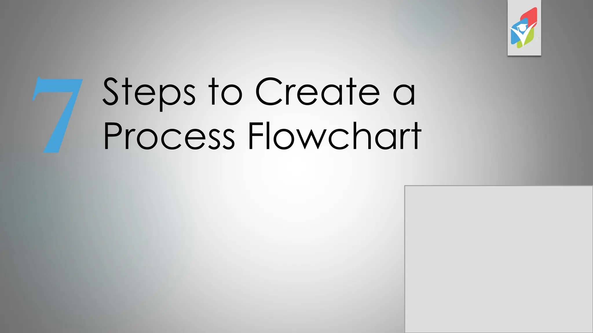 Seven steps flowchart process flow chart | PDF