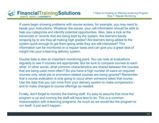 7 Steps To Creating An Effective E Learning Program | PDF