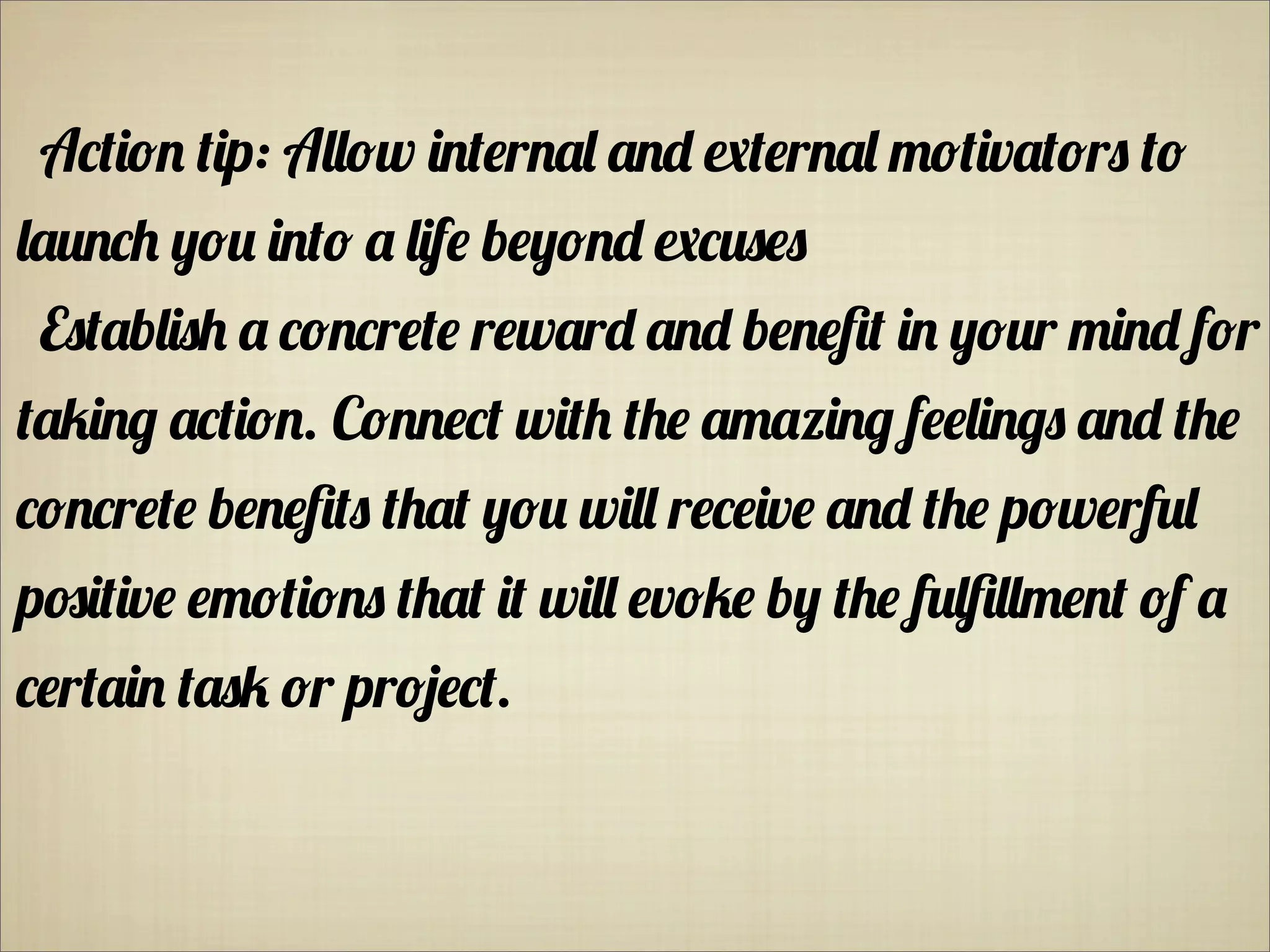 A"'&/) '&p: A00/w &)'*r)(0 ()+ $'*r)(0 -/'&v('/r% '/
0(!)"1 ,/! &)'/ ( 0&f* b*,/)+ $"!%*%
E%'(b0&%1 ( "/)"r*'* r*w(r+ ()+ b*)*4' &) ,/!r -&)+ f/r
'(#&). ("'&/). C/))*"' w&'1 '1* (-;&). f**0&).% ()+ '1*
"/)"r*'* b*)*4'% '1(' ,/! w&00 r*"*&v* ()+ '1* p/w*r<0
p7&'&v* *-/'&/)% '1(' &' w&00 *v/#* b, '1* <0400-*)' /f (
"*r'(&) '(%# /r pr/=*"'.
 
